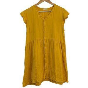 Free People x CP Shades Tory Gauze Cotton Tunic Dress Size S